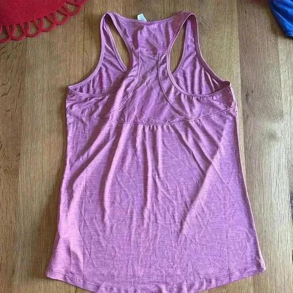 Marika pink racer back tank top w/wicking material- Size Medium - Picture 2 of 3
